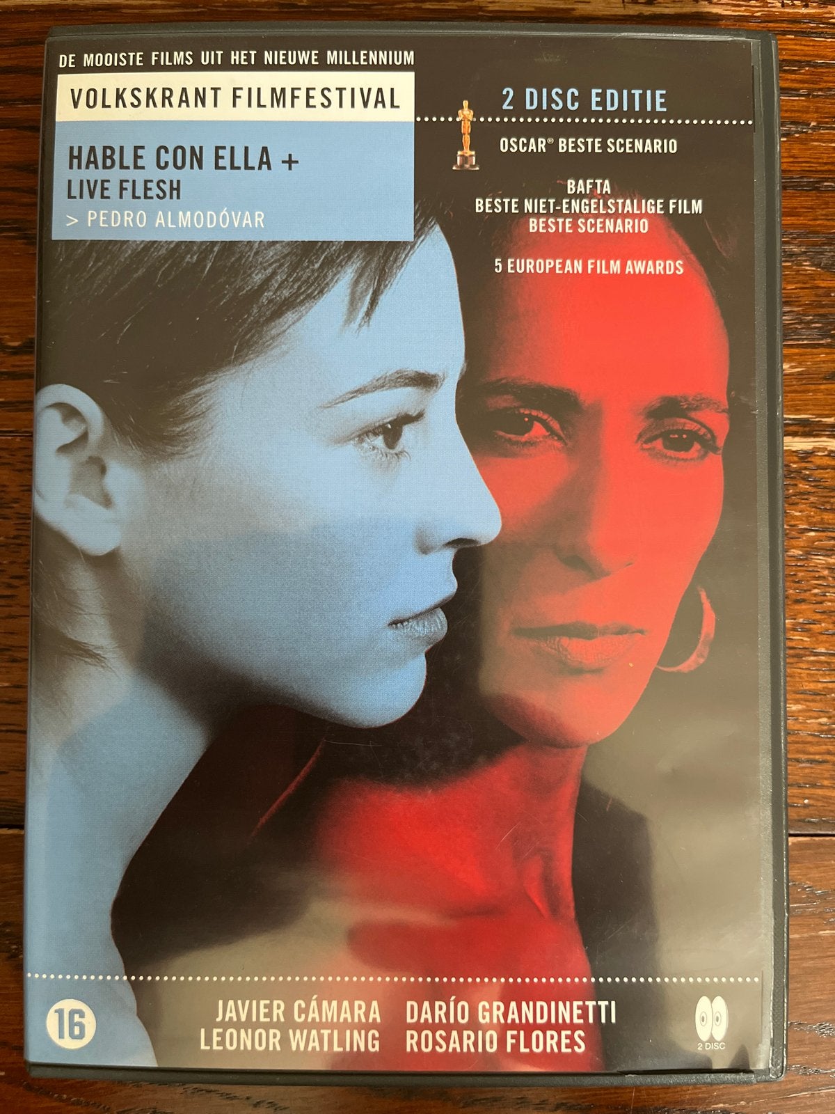 Hable con Ella + Live Flesh - Pedro Almodóvar (2 DVD), Gebruikt, Vanaf 16 jaar, Nederlands, Spaans