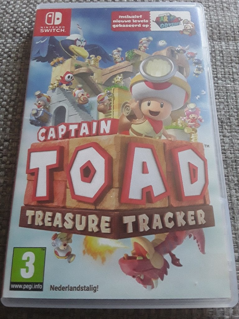 Nintendo Switch Game Captain Toad Treasure Tracker, Avontuur en Actie, 2 spelers, Ophalen of Verzenden, Zo goed als nieuw