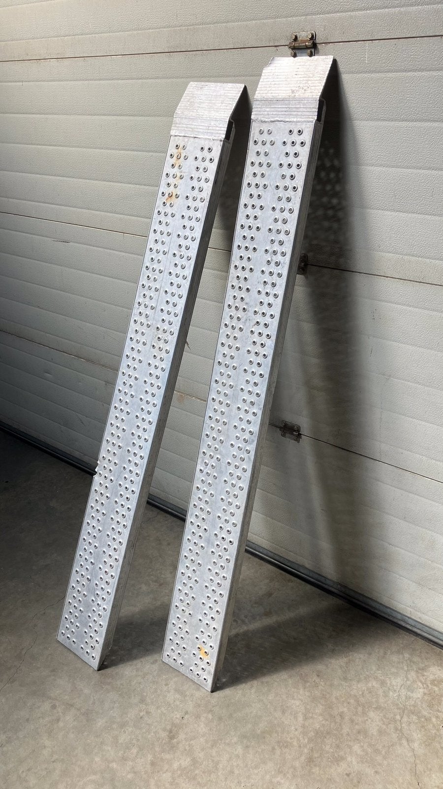 Oprijplaten aluminium, Ophalen of Verzenden, Zo goed als nieuw