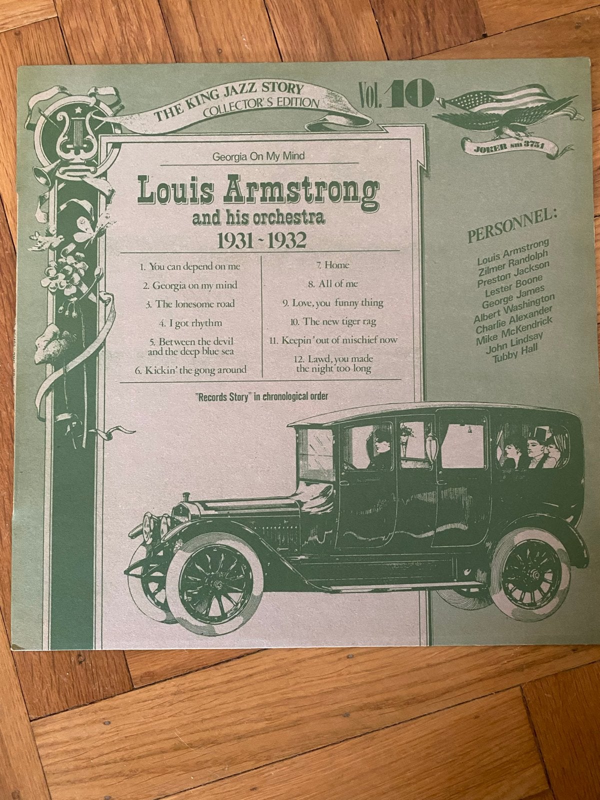 Louis Armstrong - The King Jazz Story Vol. 10 (1931-1932), LP, Gebruikt, Ophalen of Verzenden, 12 inch