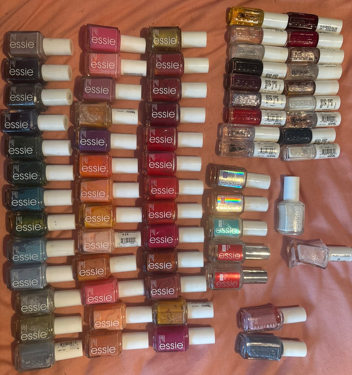 66x Essie nagellak ongebruikt, Overige kleuren, Nieuw, Ophalen of Verzenden, Handen en Nagels