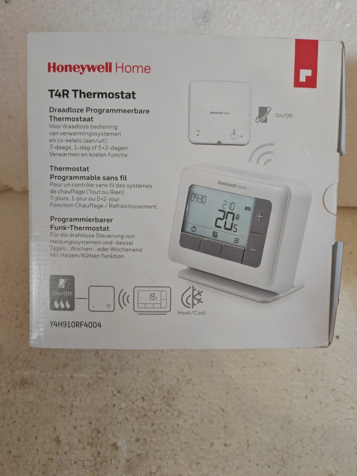 Honeywell Home T4R Thermostat, Ophalen of Verzenden, Nieuw