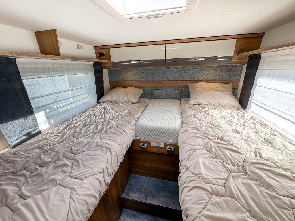 Dethleffs Trend 7057 EB, Caravans en Kamperen, Campers, Fiat, 7 tot 8 meter, Bedrijf, Dethleffs