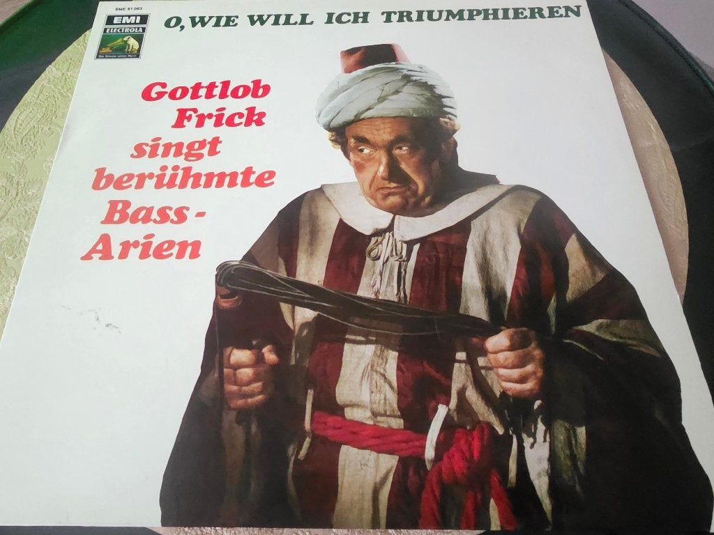 Gottlob Frick – O, Wie Will Ich Triumphieren, Cd's en Dvd's, Ophalen of Verzenden, Romantiek, Zo goed als nieuw, Overige formaten