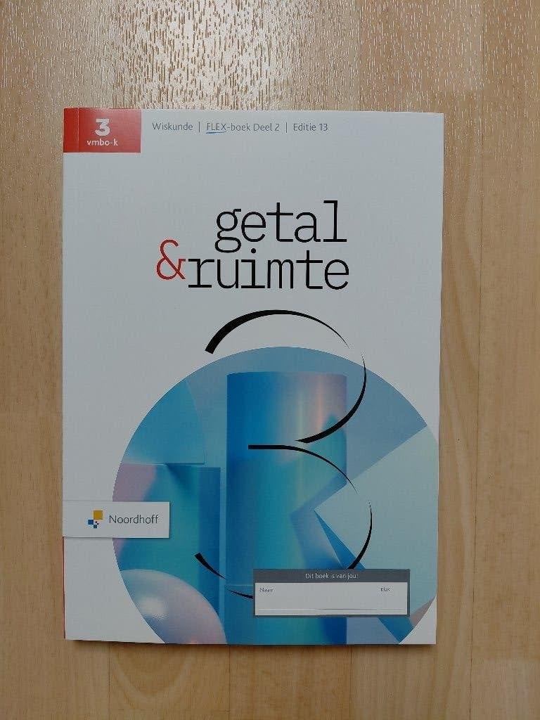 Getal & Ruimte vmbo-k klas 3, Boeken, VMBO, Nieuw, Ophalen of Verzenden, Wiskunde B