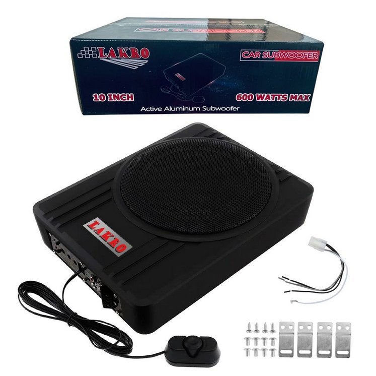 Lakro Active Under-Seat 10 inch 600watt, Auto diversen, Niet ingevuld, Nieuw, Niet ingevuld, Niet ingevuld