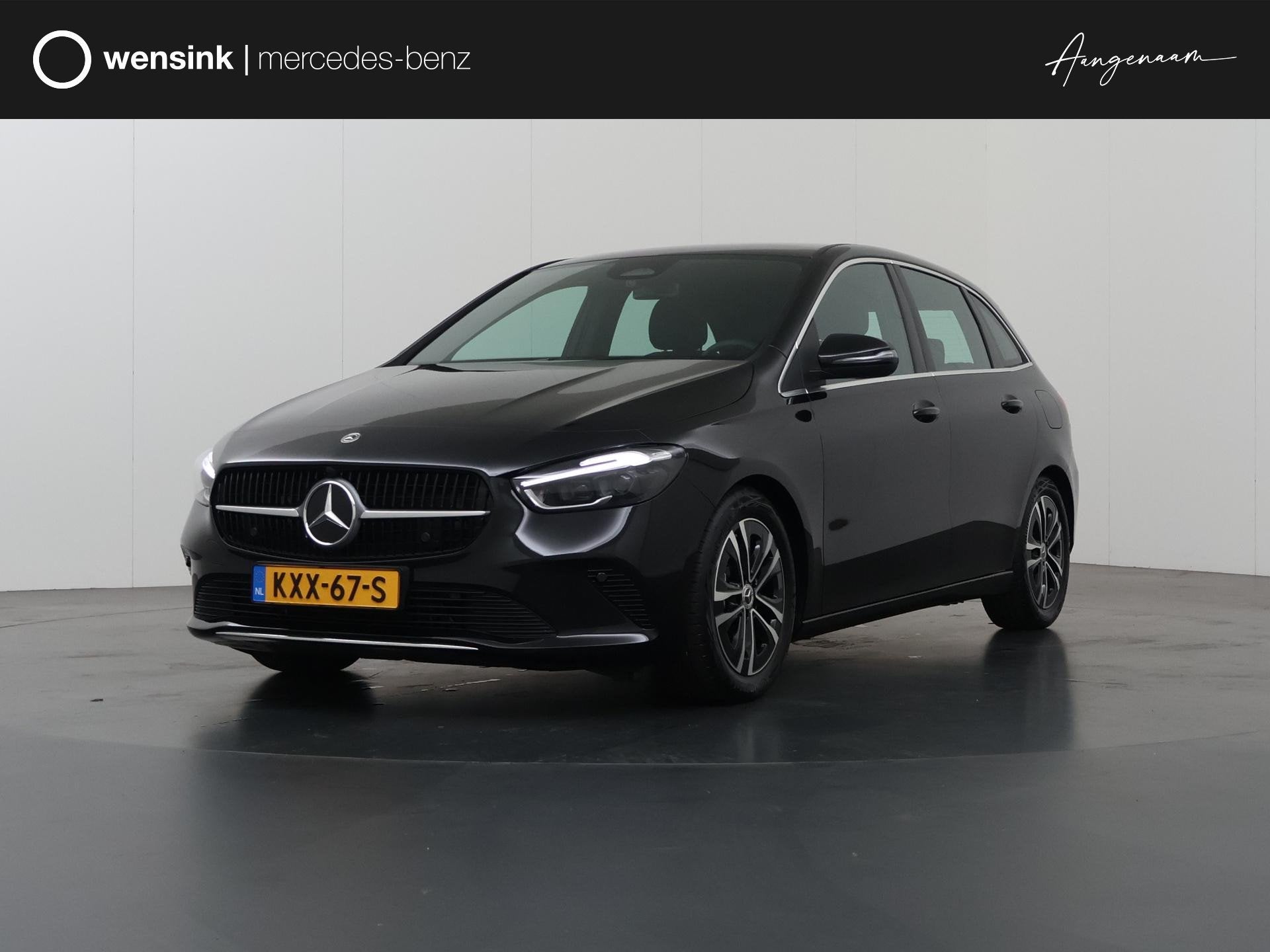 Mercedes-Benz B-Klasse 180 Business Solution Luxury Line | A, Auto's, 745 kg, 136 pk, 4 cilinders, Leder en Stof