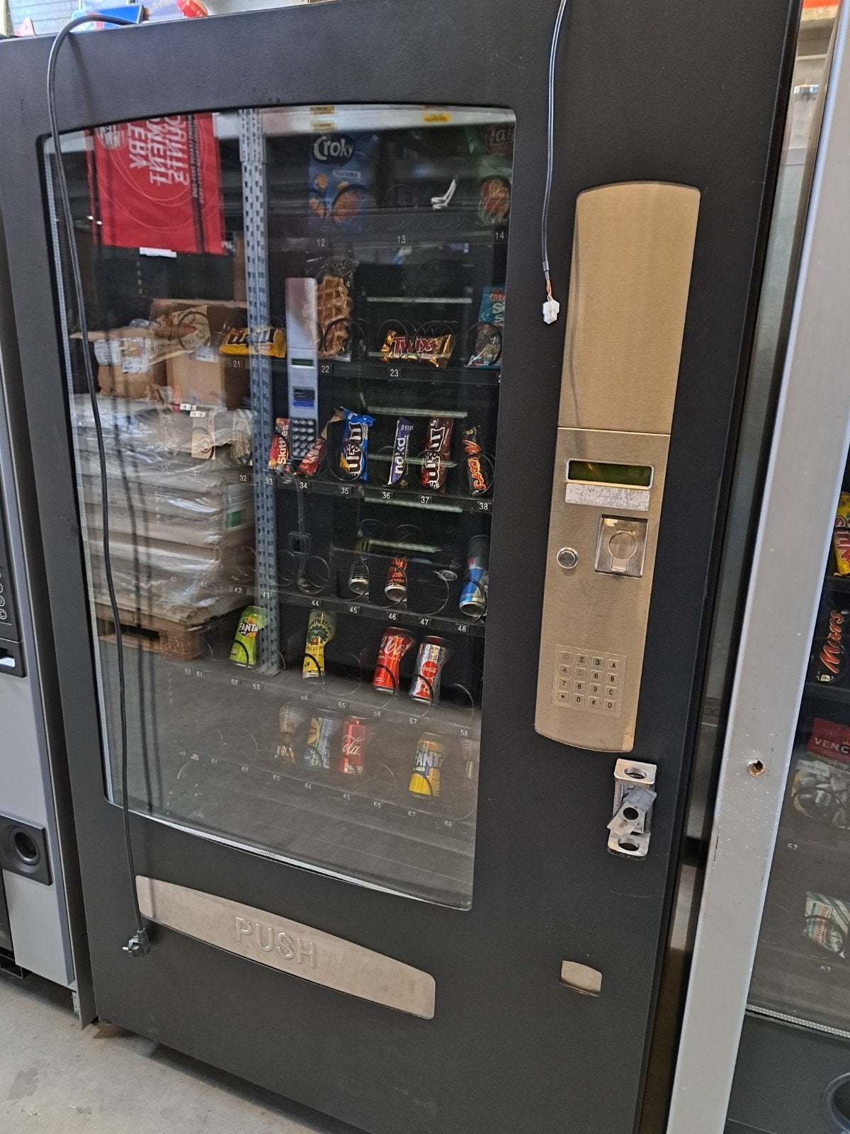 Combi automaat ACN - Snacks en Dranken, Verzamelen, Ophalen, Gebruikt