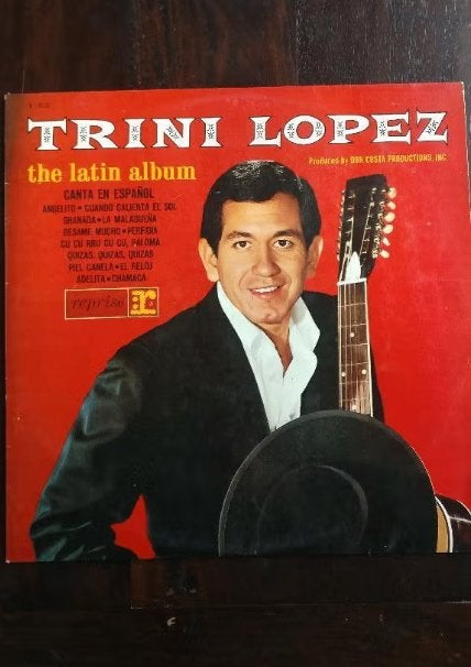 Lp: Trini Lopez.The Latin Album., LP, Overige genres, Ophalen of Verzenden, Zo goed als nieuw