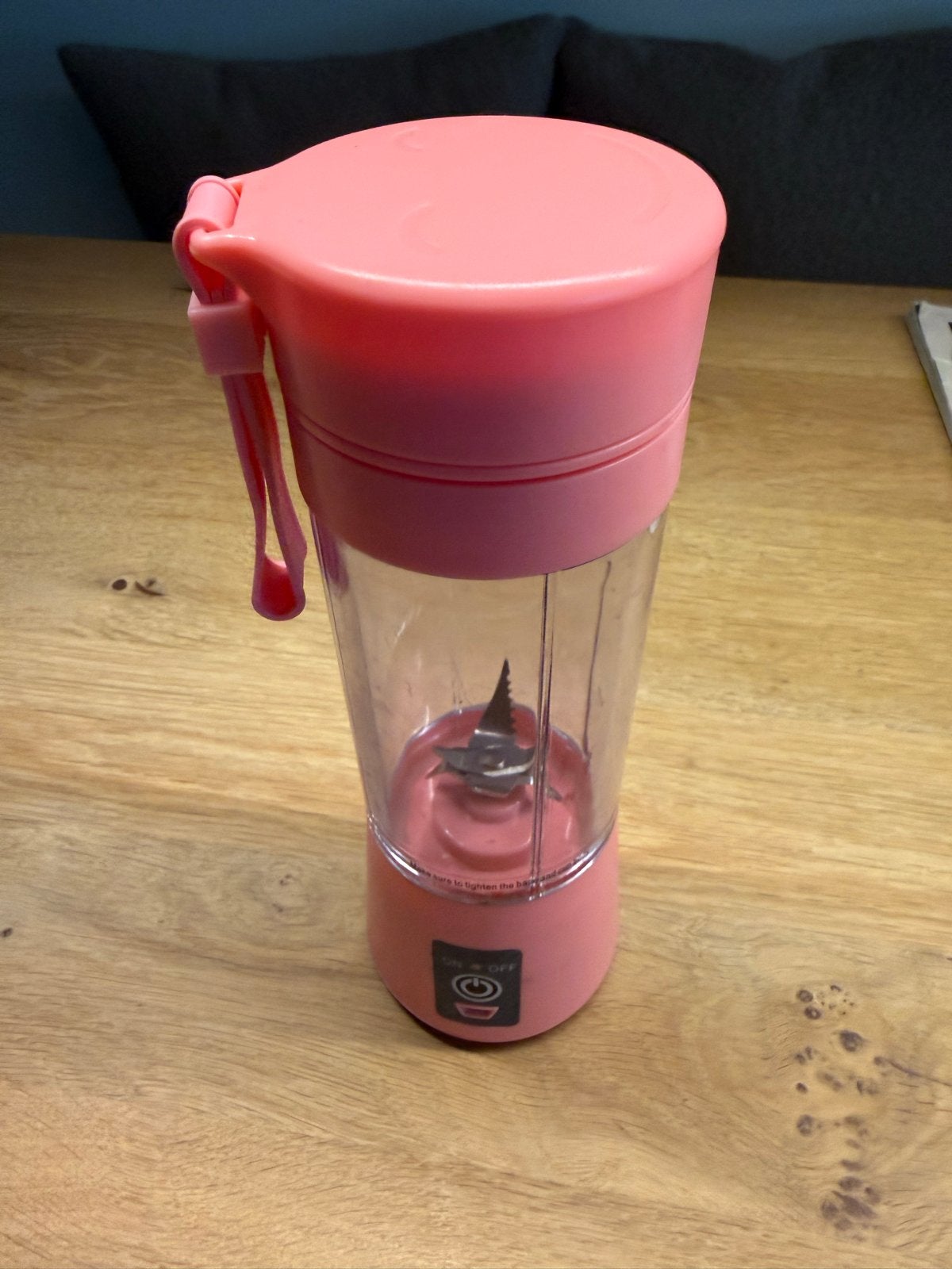 Draagbare USB Mini Blender - Roze, Ophalen, Zo goed als nieuw, Blender to go