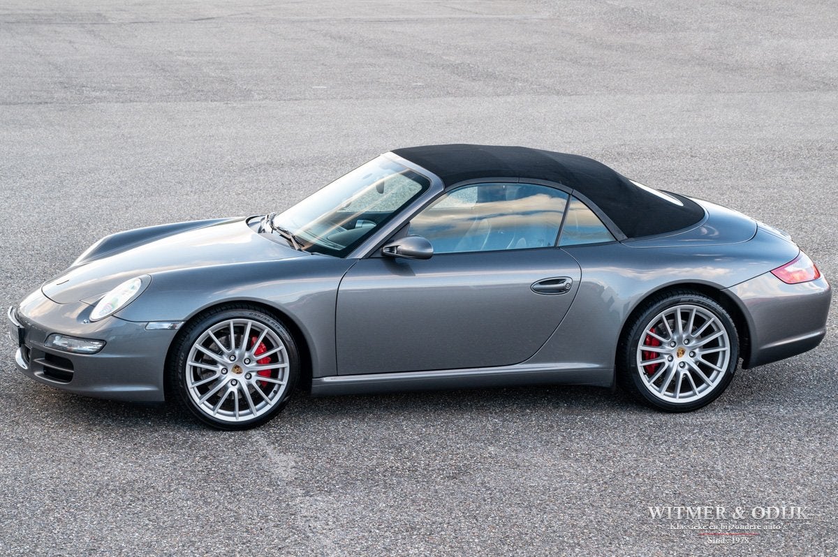 Porsche 911 Cabrio 3.8 Carrera S Tiptronic (bj 2007), Auto's, Automaat, Dealer onderhouden, Achterwielaandrijving, Gebruikt