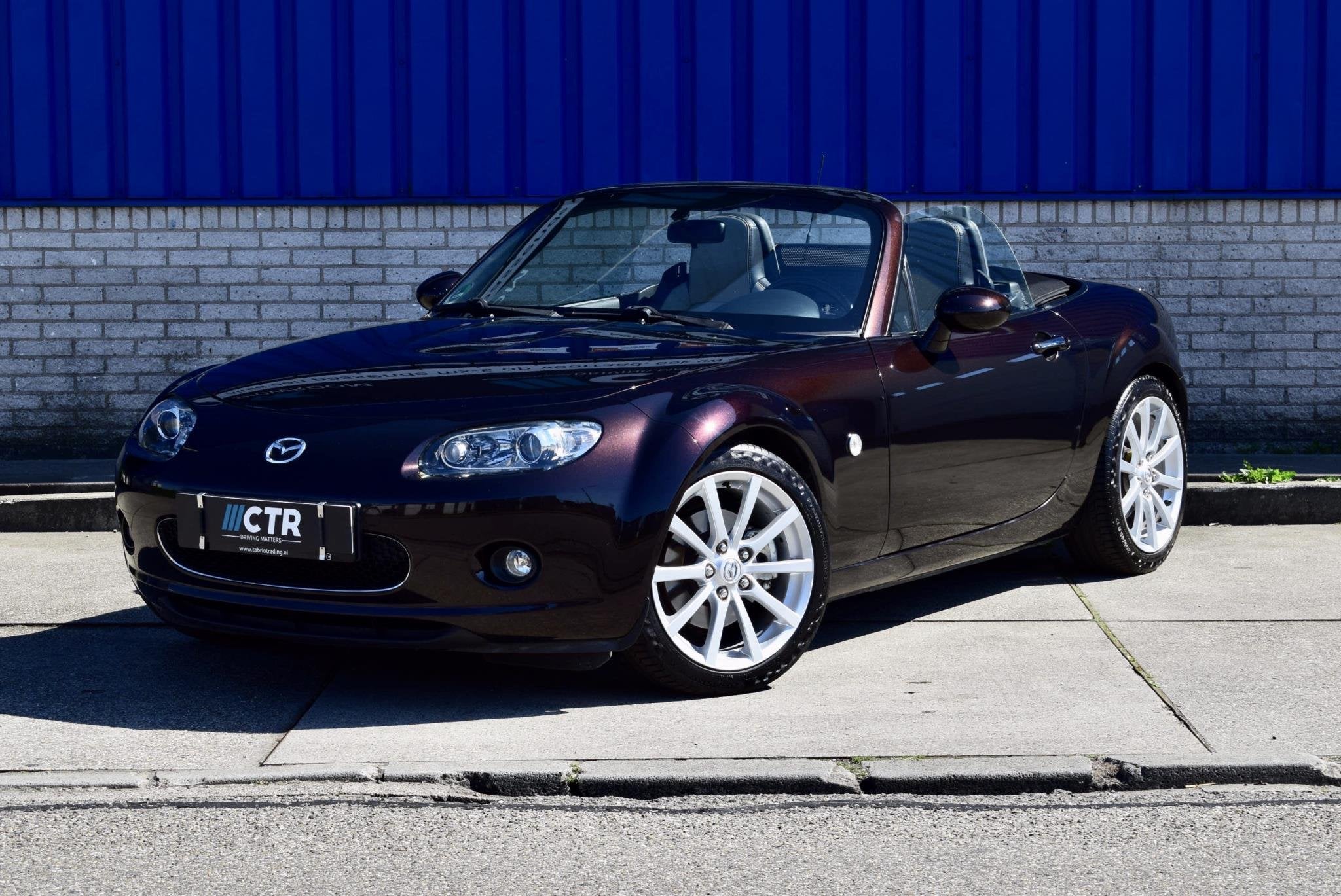 Mazda MX-5 1.8 Mithra Climate control leer 17 ïnch Volledig, Auto's, Dealer onderhouden, Achterwielaandrijving, Gebruikt, Beige