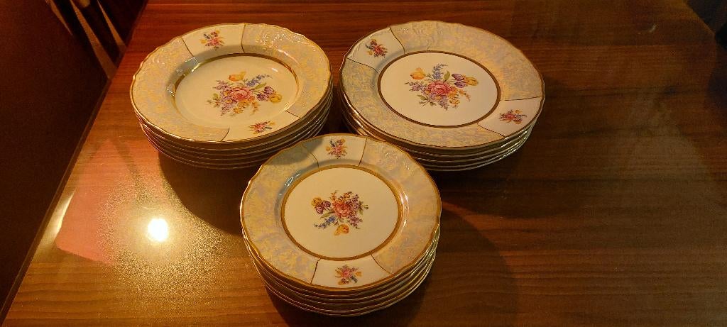 Servies Bernadotte nieuw, Ophalen