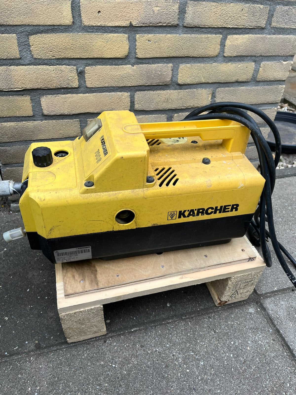 Kärcher 700 S hogedrukreiniger, voor onderdelen, Ophalen, Gebruikt, Elektrisch
