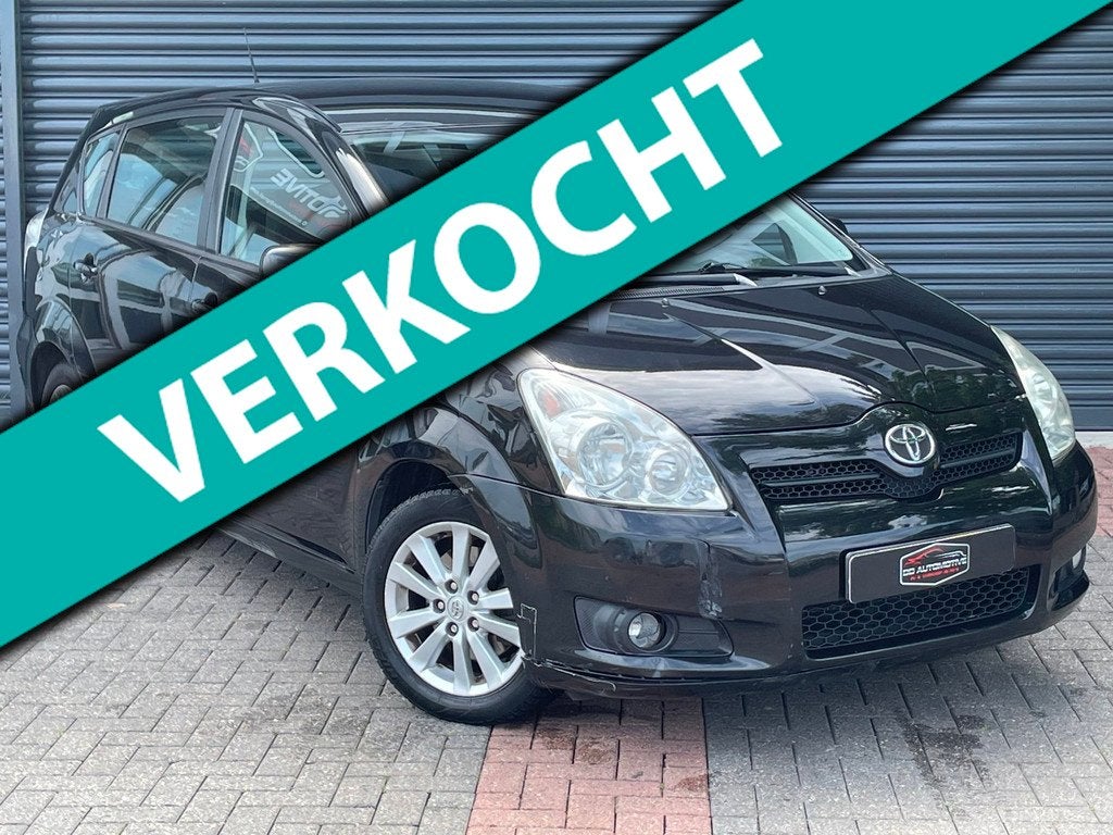 Toyota Verso 1.8 VVT-i Terra 7p Automaat | Cruise | Climate, Auto's, Toyota, Gebruikt, Zwart, 4 cilinders, 129 pk