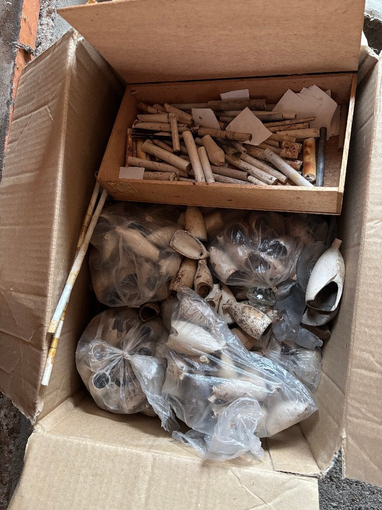 pijpenkoppen, Ophalen, Gebruikt, Overige typen
