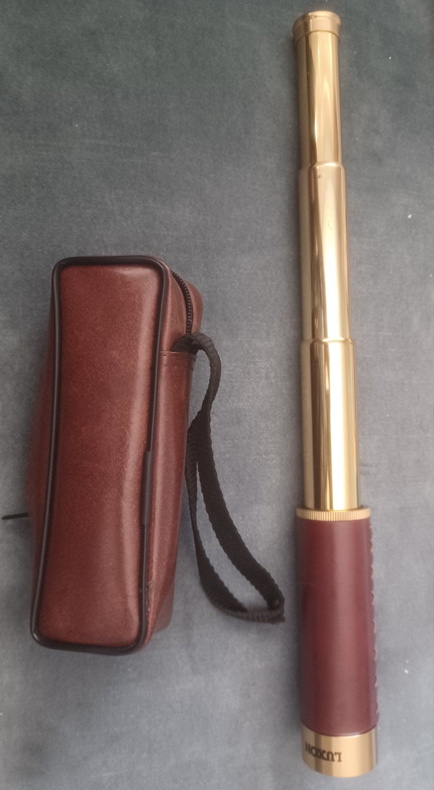 Luxon monokijker 25 x 30 + etui scheeps verrekijker, Ophalen of Verzenden, 8 tot 12x, Overige typen