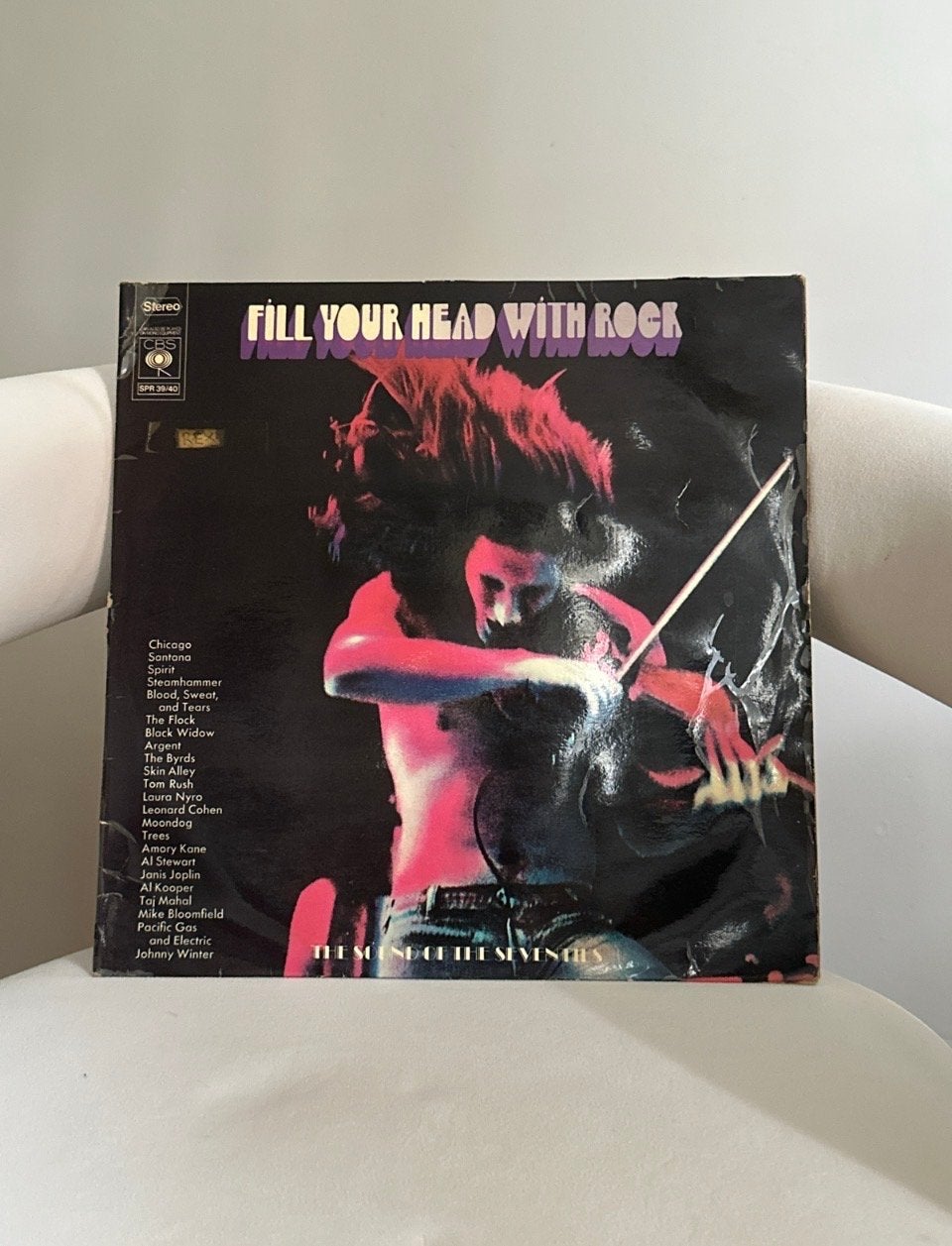 Fill Your Head With Rock - The Sound Of The Seventies LP, Ophalen, Gebruikt, Classic Rock, 12 inch