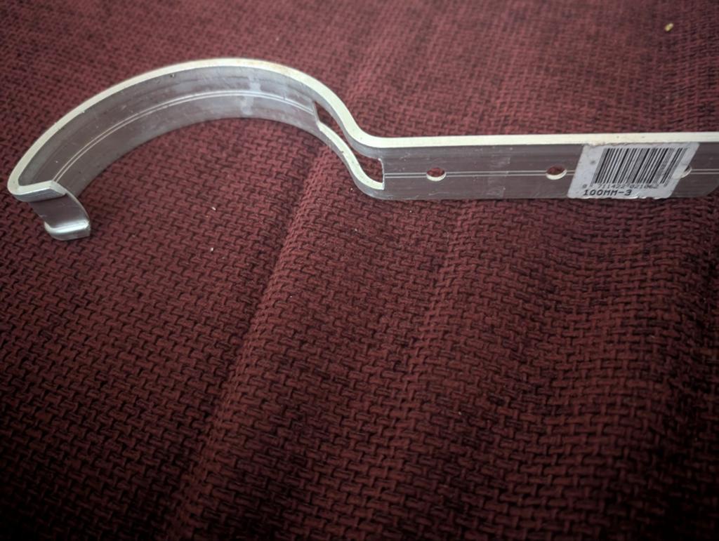 20x aluminium dakgoot beugels 100mm, Doe-het-zelf en Verbouw, Ophalen of Verzenden