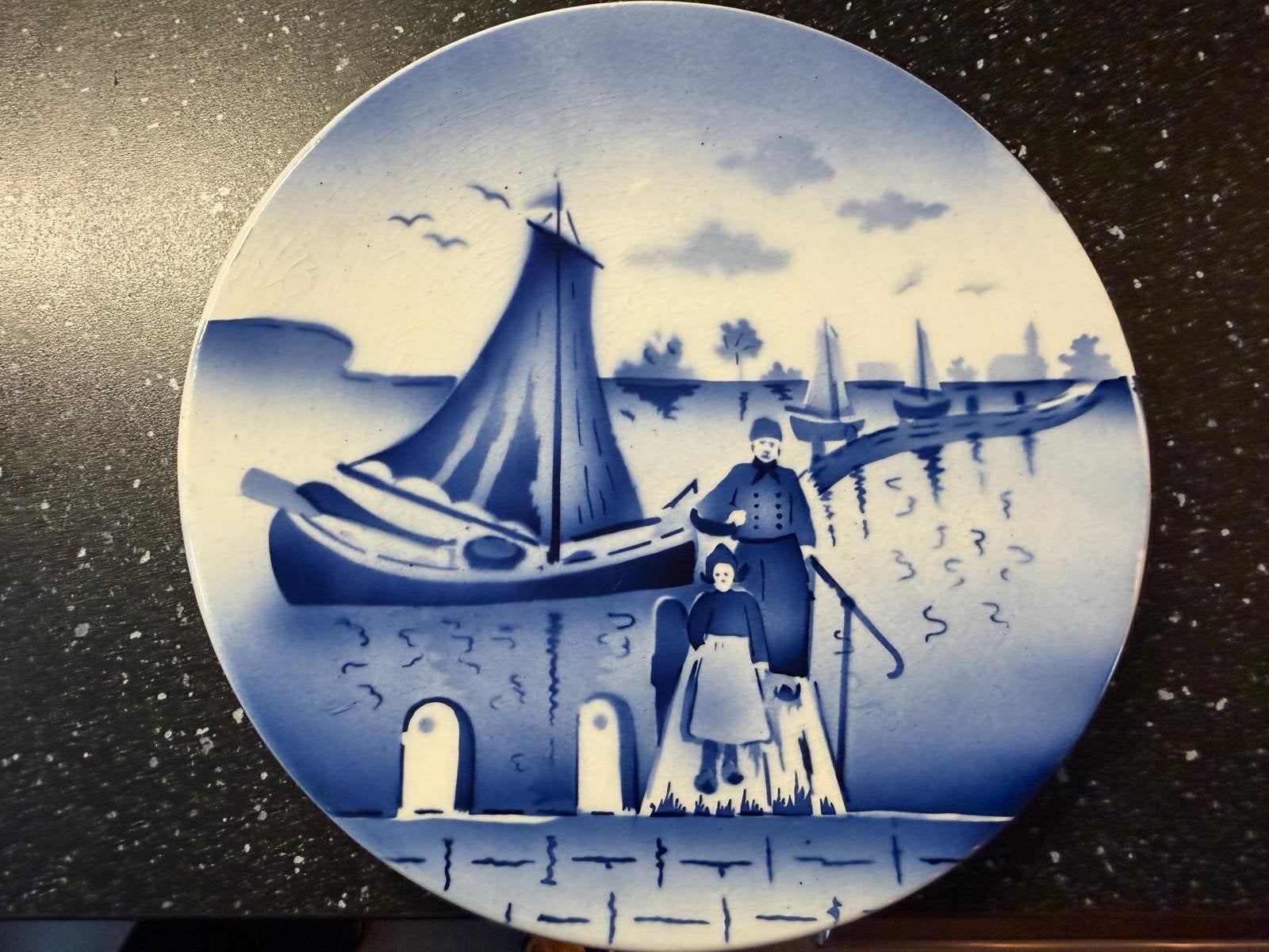 Vintage Ceramica Artistica Walter Cozzini Wandbord, Ophalen of Verzenden