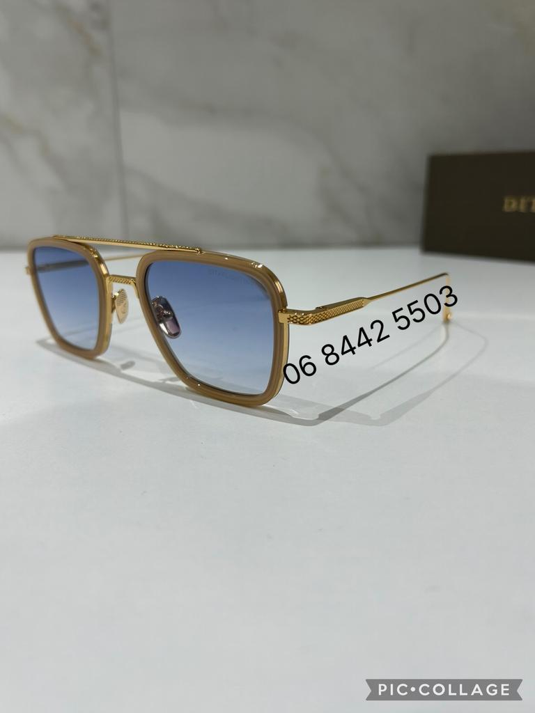 Dita flight 006 zonnebril | 06 8442 5503, Ophalen of Verzenden, Zo goed als nieuw, Zwart, Overige merken