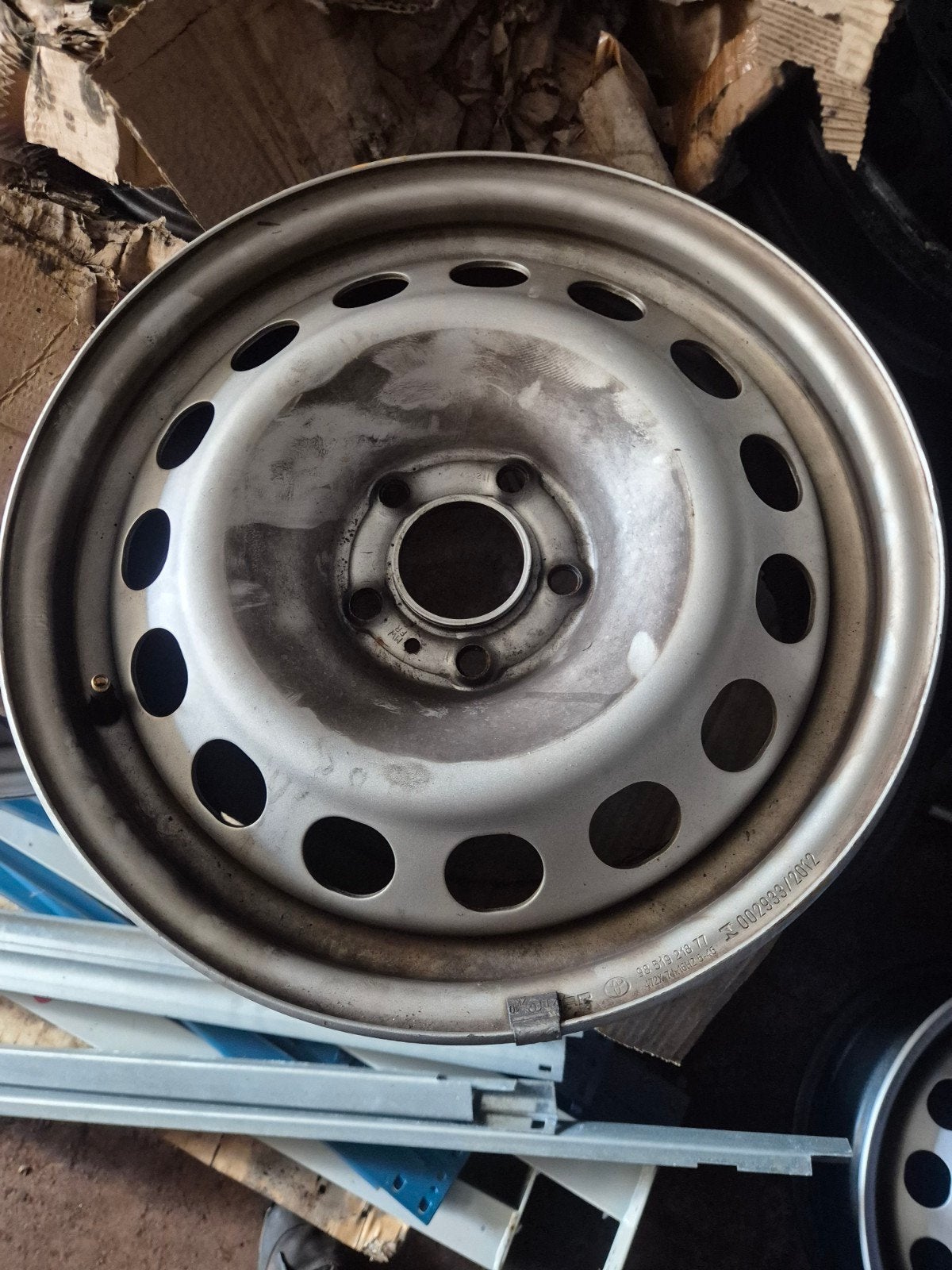 Stalen velg 4x 16 5x108 inch peugeot opel  Renault, Ophalen of Verzenden, Gebruikt