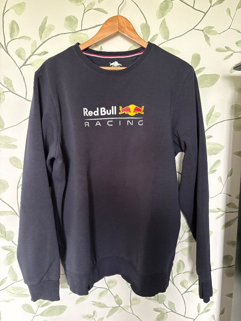 Red Bull racing blauwe sweater XL, Blauw, Maat 56/58 (XL), Ophalen of Verzenden, Zo goed als nieuw