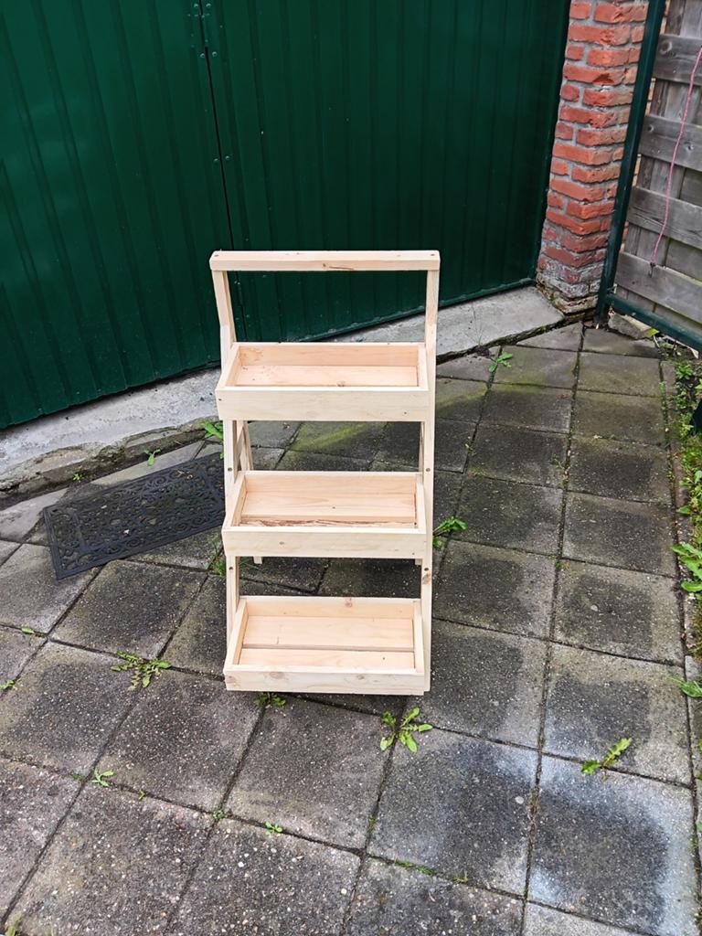 Plantladder vurenhout, Tuin en Terras, Ophalen, Nieuw, Hout, Tuin