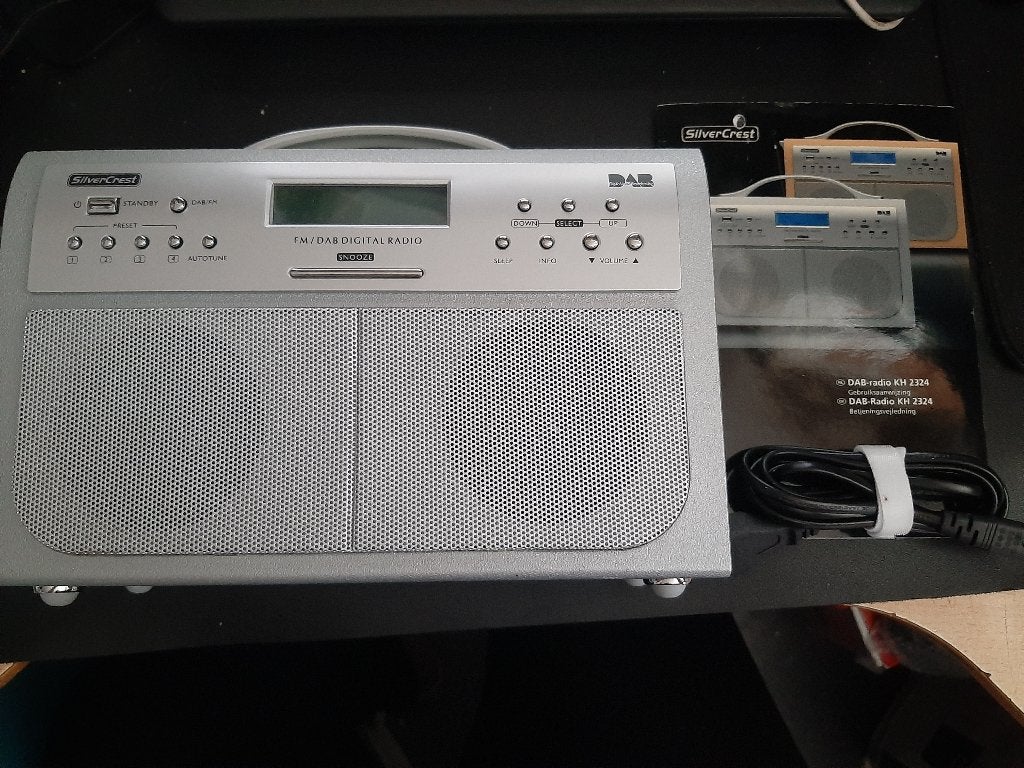SilverCrest DAB-radio KH 2324, Ophalen of Verzenden, Gebruikt, Radio
