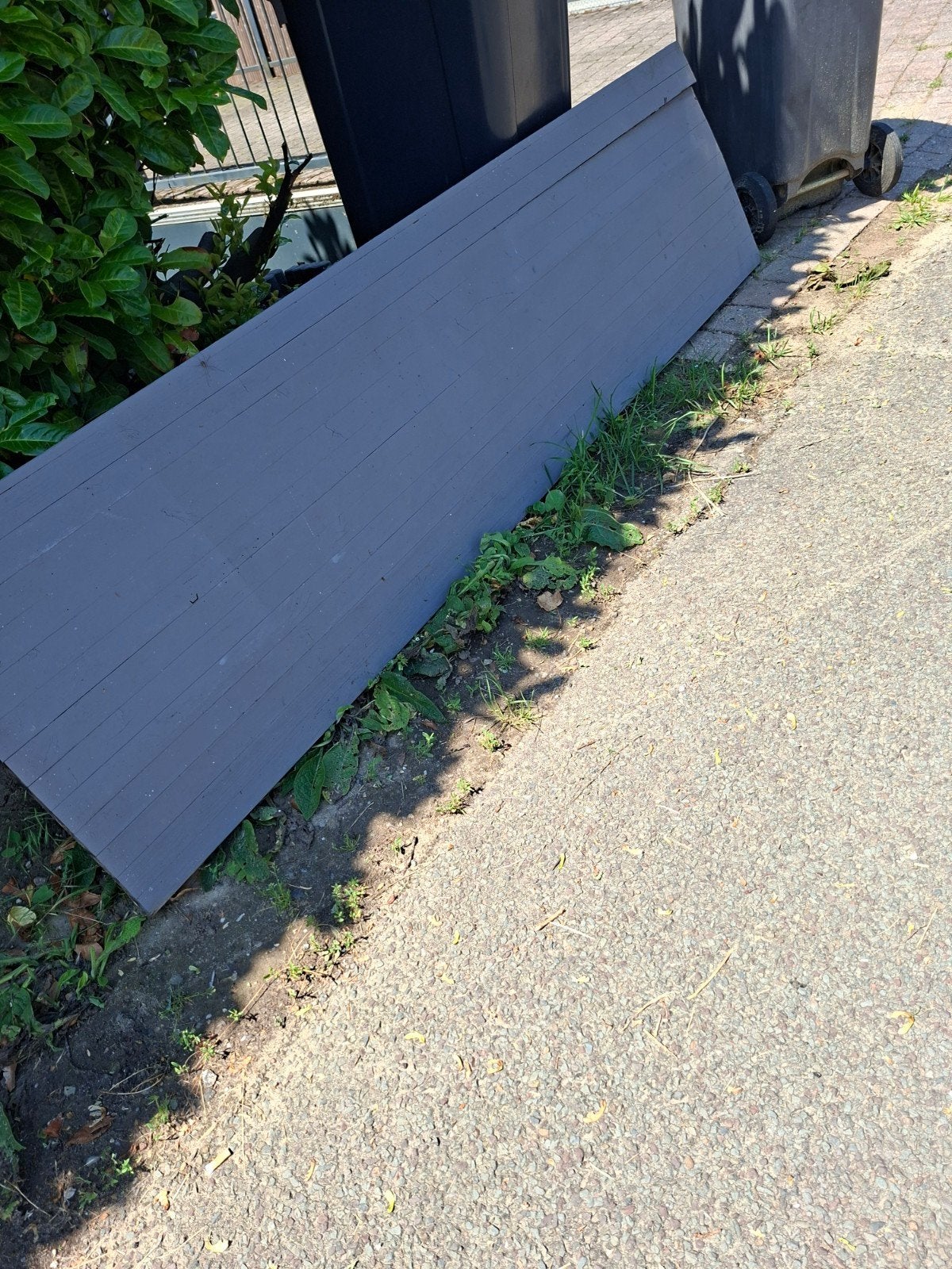 GRATIS GRIJZE LANGE BREDE PLANK, Doe-het-zelf en Verbouw, Platen en Panelen, Ophalen