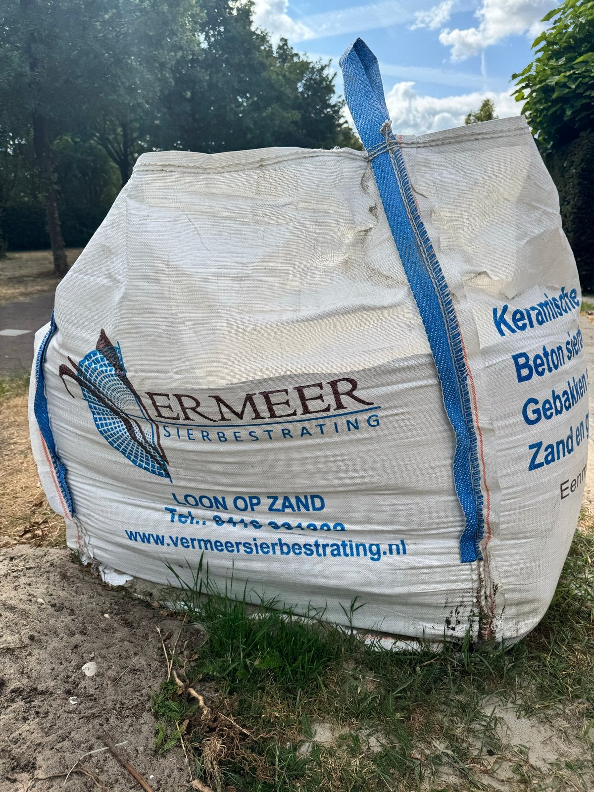 1 kuub ophoogzand in big bag(REESHOF, TILBURG), Ophalen, Nieuw, Ophoogzand