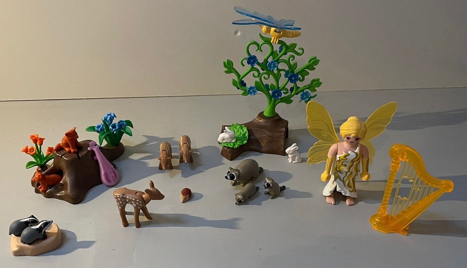 Playmobil Fairies 5451 - Fee met bosdieren en accessoires, Kinderen en Baby's, Complete set, Fantasy, Ophalen of Verzenden, Zo goed als nieuw