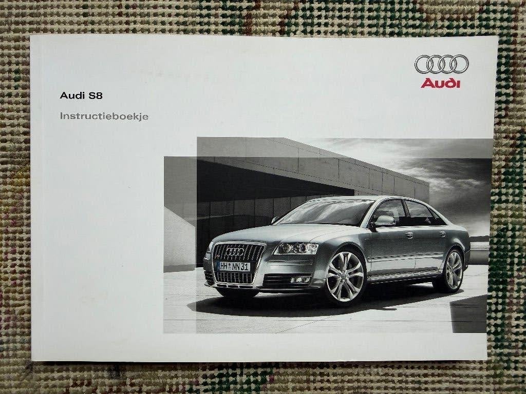 Nederlandse handleiding Nederlands Audi S8 2007 (D3 type 4e), Nieuw, Ophalen of Verzenden, Audi, Audi