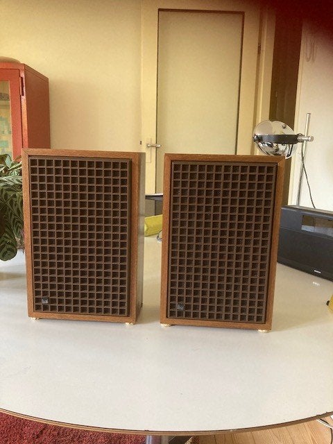 Vintage Dual geluidsboxen jaren 70, Audio, Tv en Foto, Gebruikt, Speakerset, Minder dan 60 watt, Ophalen