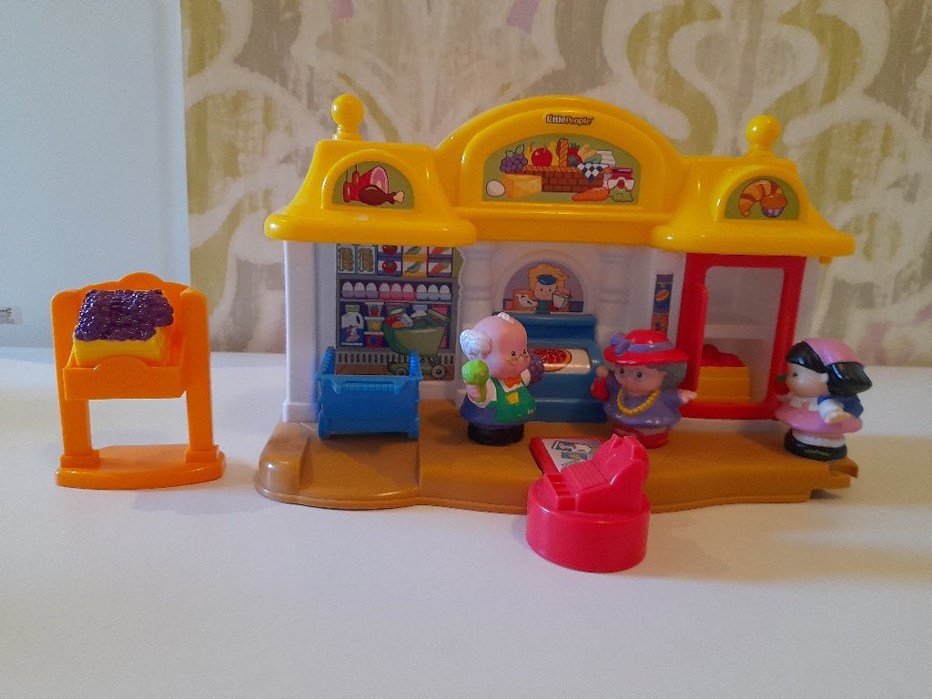 Fisher Price Little People winkel met poppetjes, Ophalen of Verzenden, Speelset