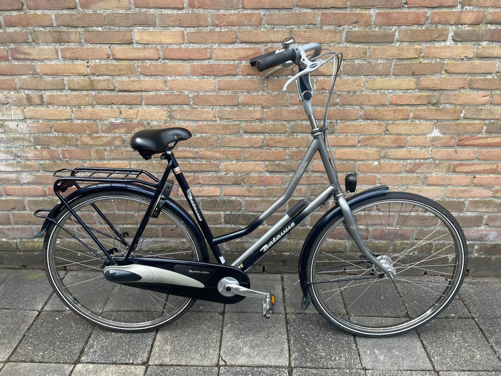 Damesfiets batavus, Ophalen, Gebruikt, Velgrem, Versnellingen