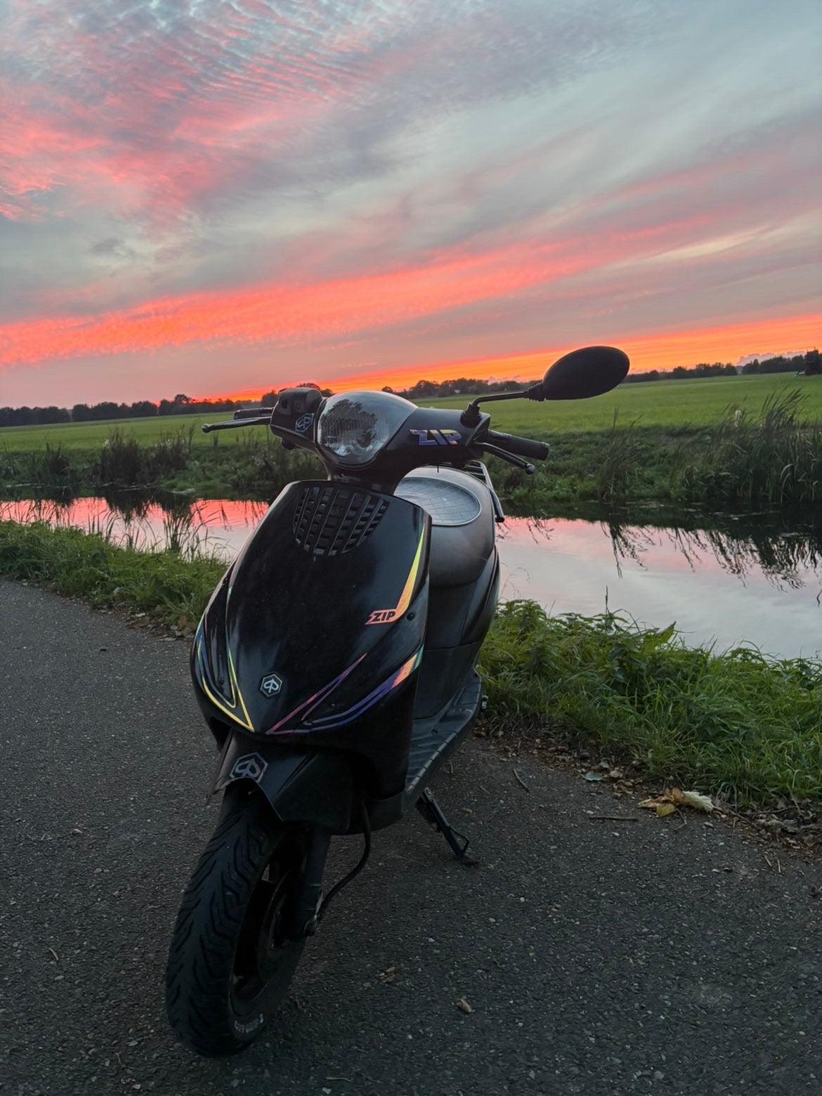 Piaggio zip 70cc, Ophalen, Tweetakt, Gebruikt, Maximaal 45 km/u