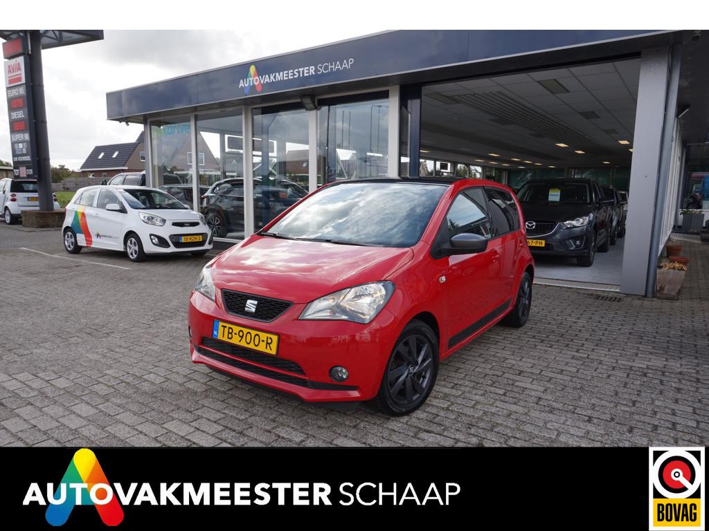 SEAT Mii 1.0 Sport Intense ,91dkm Incl 12 mnd bovag garantie, 12 maanden, Stof, Gebruikt, Electronic Stability Program (ESP)