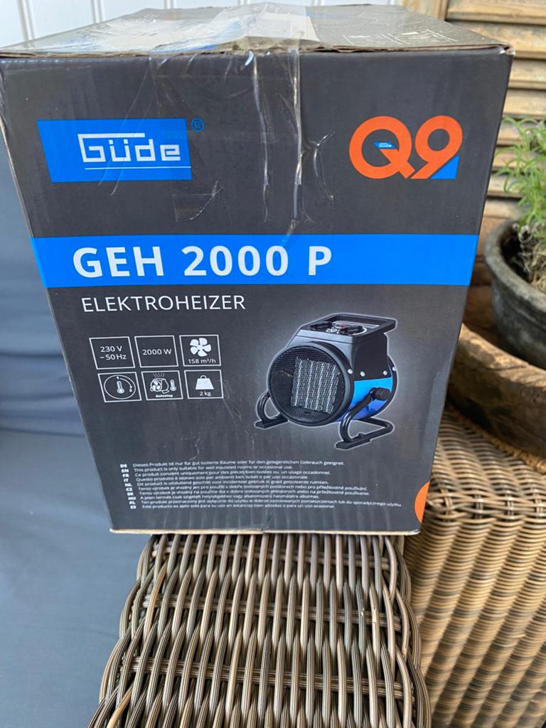 Gude elektro kachel., Overige soorten, Elektrisch, Nieuw, Ophalen of Verzenden