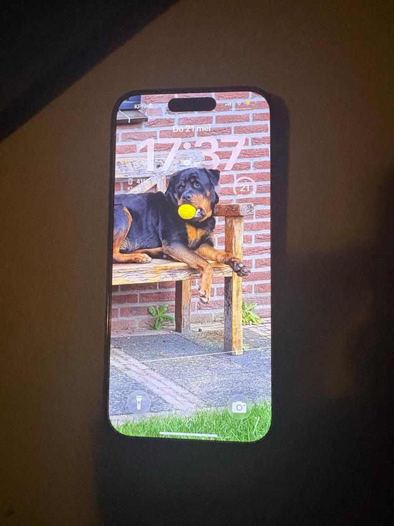 iPhone 15 Pro - Zo goed als nieuw, Ophalen, 128 GB, Zwart, Zo goed als nieuw