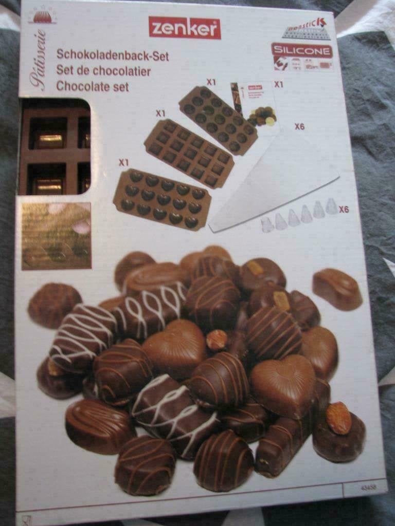 Zenker silicone chocolade set, nieuw., Ophalen of Verzenden, Nieuw