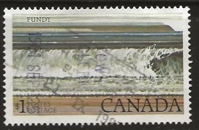 Canada 52, getijdengebied, Postzegels en Munten, Postzegels | Amerika, Verzenden, Gestempeld, Noord-Amerika
