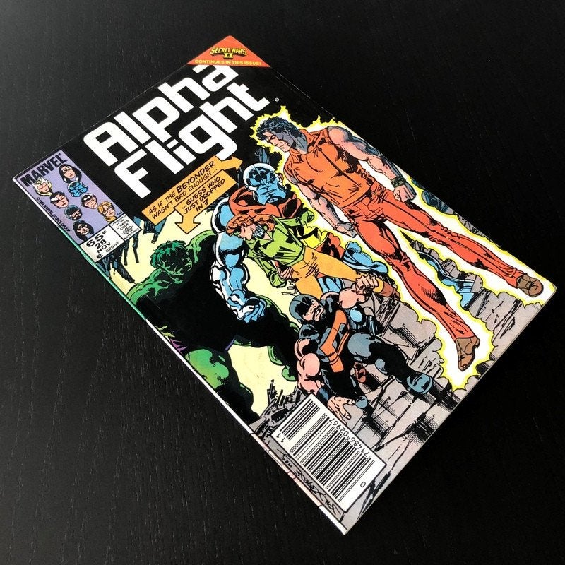 Alpha Flight Vol.1 #28 N (1985) FN+ (6.5), Amerika, Marvel Comics, Ophalen of Verzenden, Gelezen