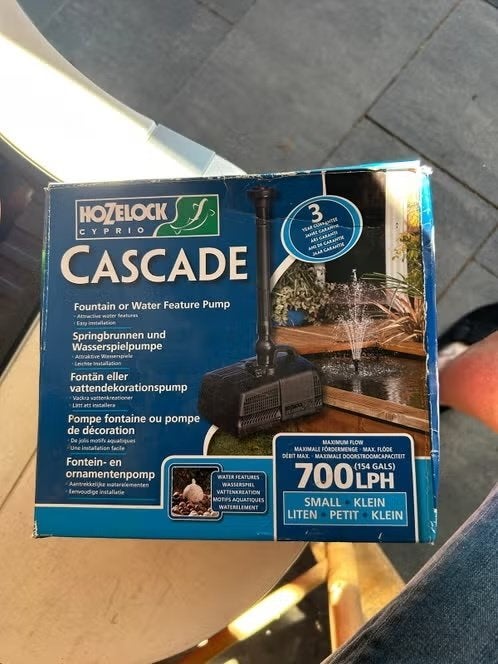 waterval / Vijverpomp, Tuin en Terras, Ophalen of Verzenden, Gebruikt, Vijverpomp