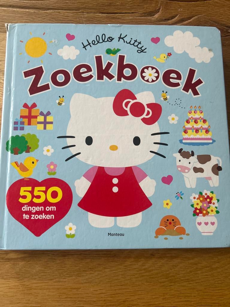 Hello Kitty Zoekboek: 550 Dingen om te Zoeken, Boeken, Gelezen, Fictie algemeen, Jongen of Meisje, Ophalen of Verzenden