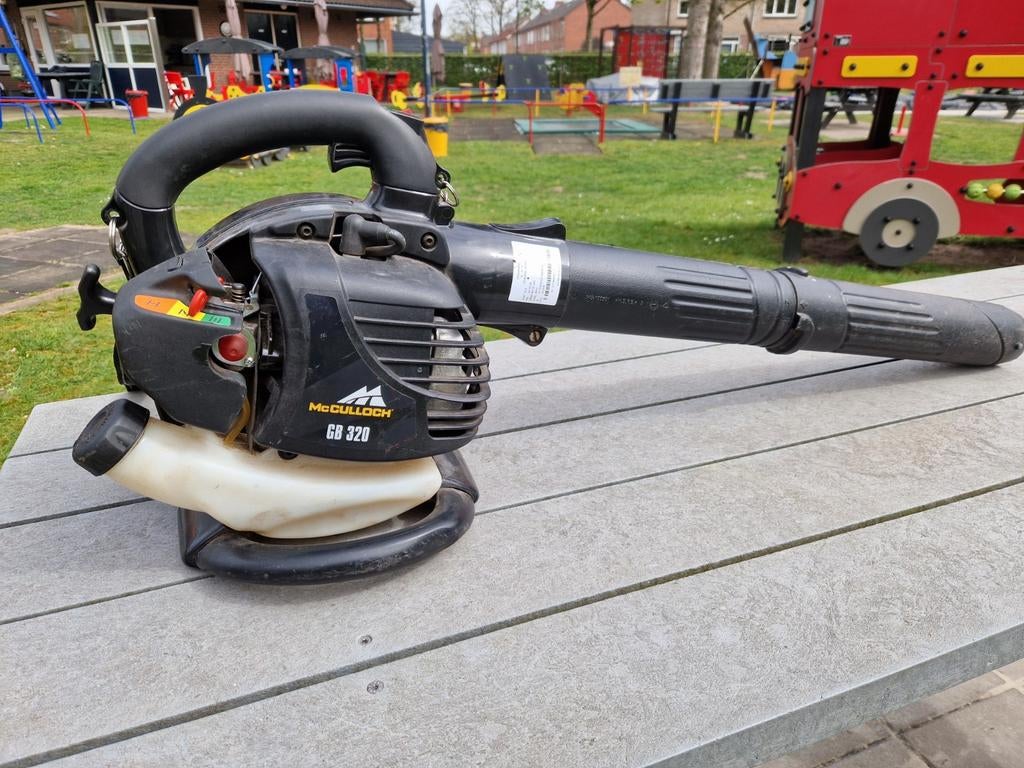 Husqvarna McCulloch GB 320 Benzine Bladblazer - Start Vlot!, Ophalen, Benzine, Gebruikt, Handgedragen