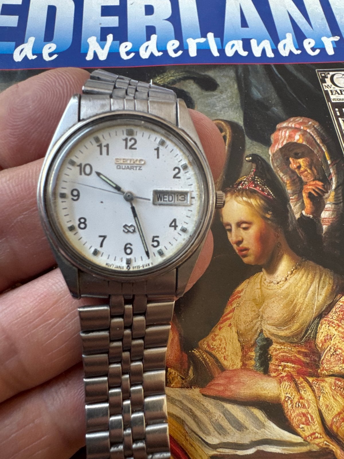 Seiko Quartz Polshorloge - Klassiek en Betrouwbaar, Ophalen, Seiko, Gebruikt, Staal