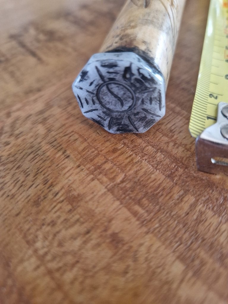 Antieke stempel van been, Ophalen of Verzenden