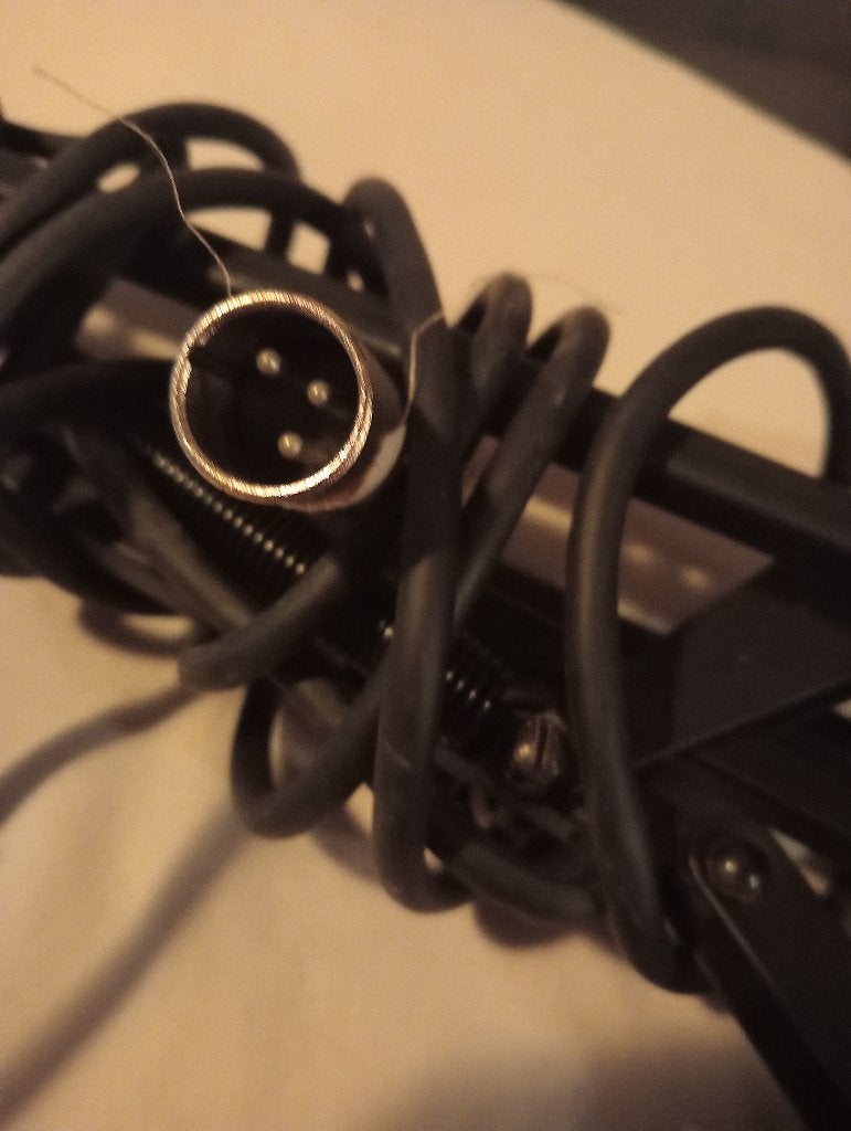 Vijf microfoonstatieven met kabel, Muziek en Instrumenten, Ophalen, Gebruikt, Overige typen