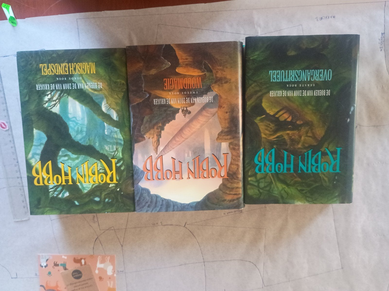 Trilogie 'De Boeken van de Zoon van de Krijger' - Robin Hobb, Boeken, Ophalen of Verzenden, Zo goed als nieuw, Robin Hobb